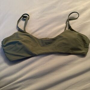 Aerie Olive Bikini Top
